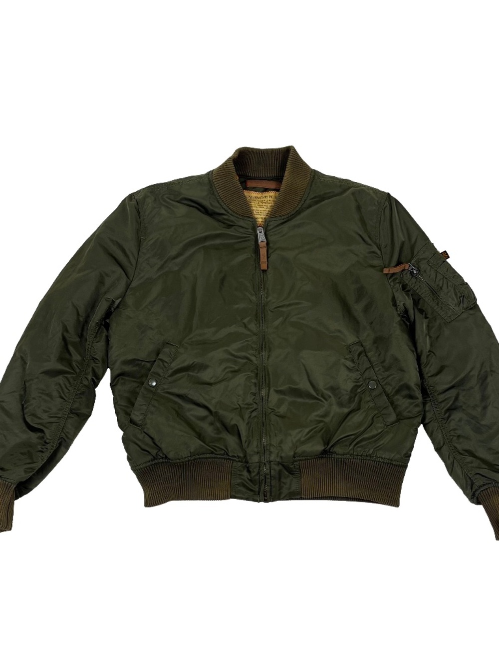Alpha Industries MA-1 Bomber Flight Jacket VF59 Fit Slim